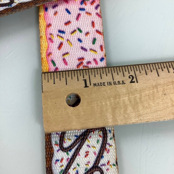 ODD Sox Pop Tarts Novelty Nylon Web Ajustable Belt Size L EUC - Picture 6 of 12